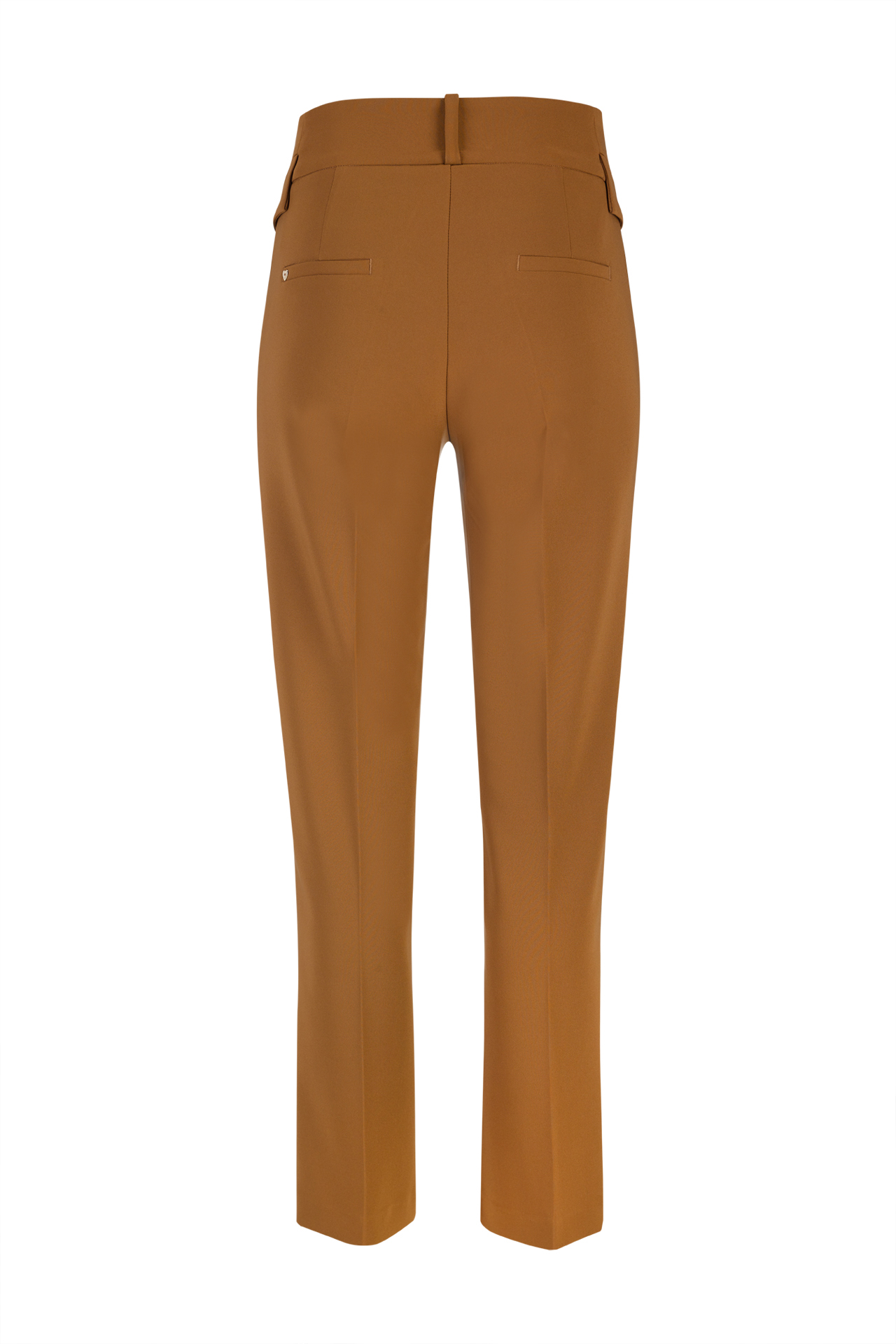 Trousers with pockets and flaps