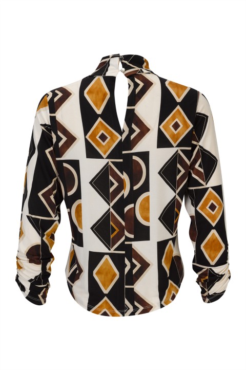 Twisted collar sweater Twisted collar sweater
