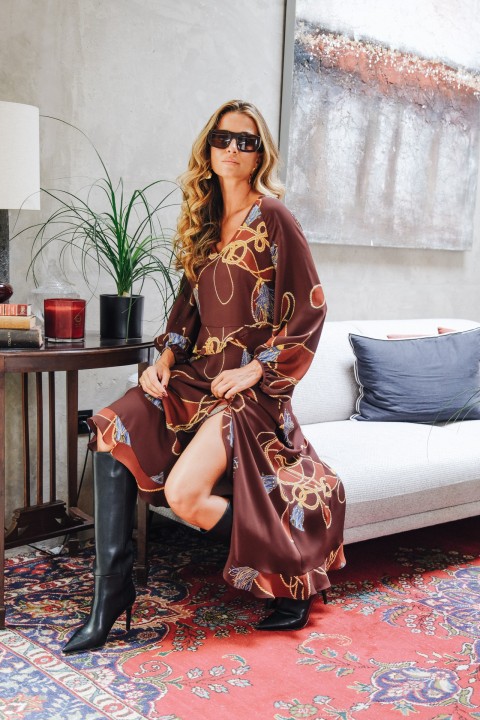 Printed dress
