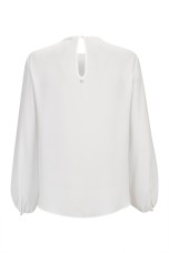 Cascading ruffled tunic