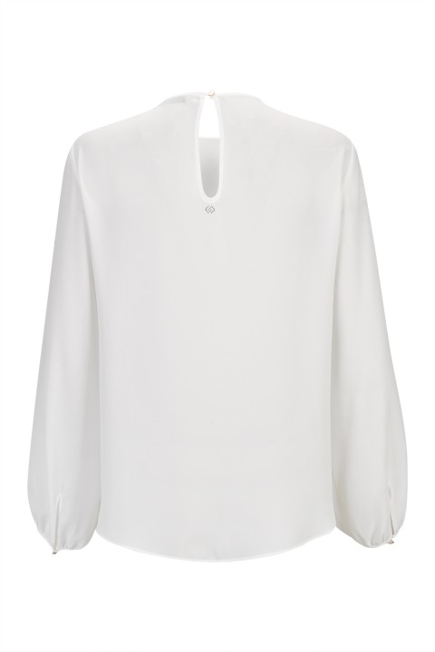 Cascading ruffled tunic Cascading ruffled tunic