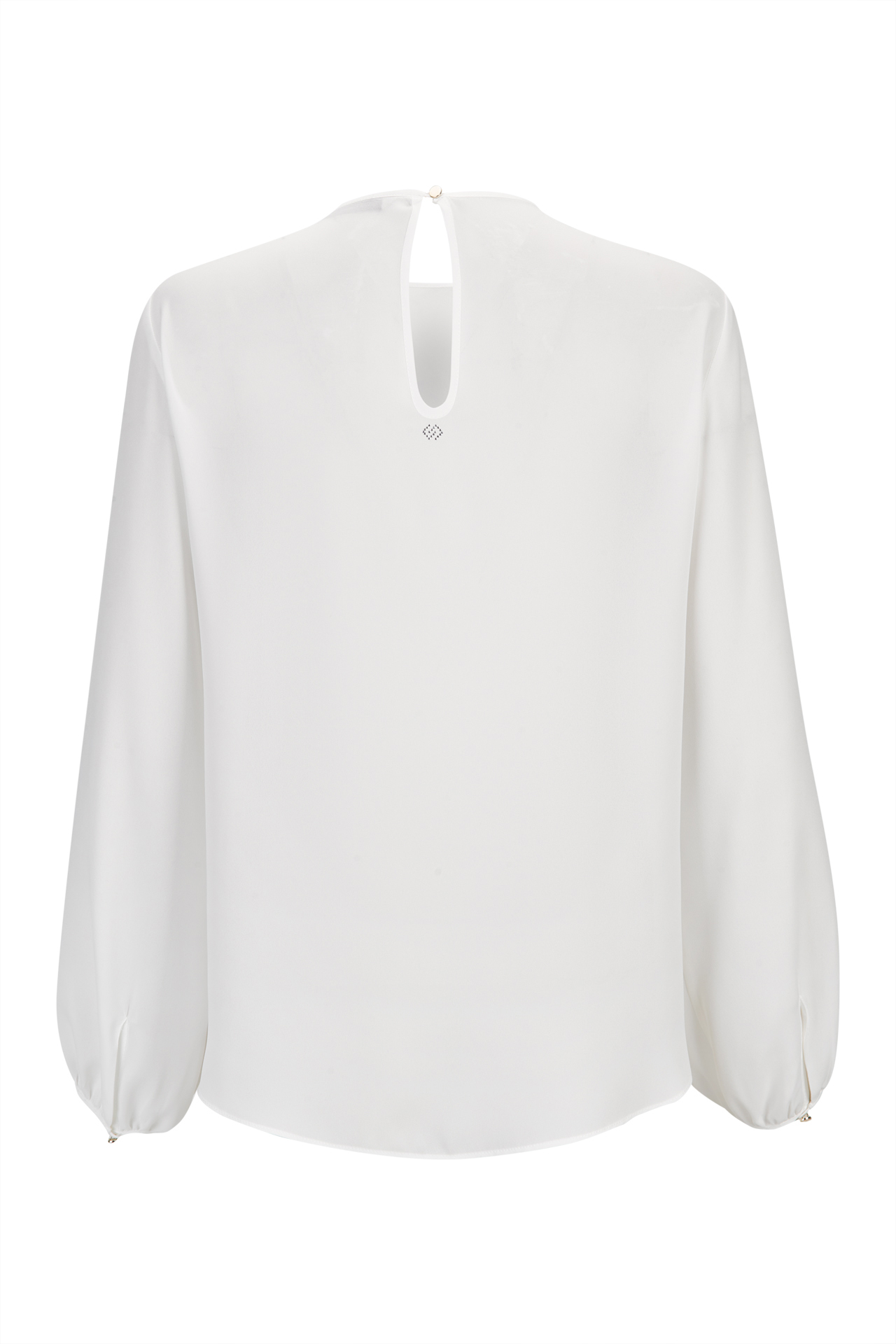 Cascading ruffled tunic