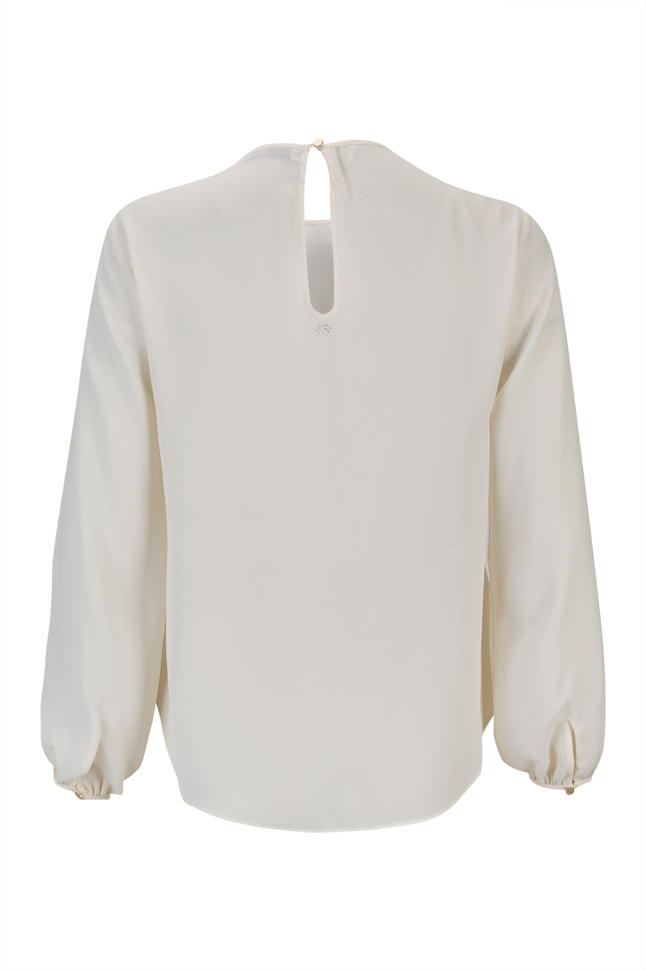 Cascading ruffled tunic