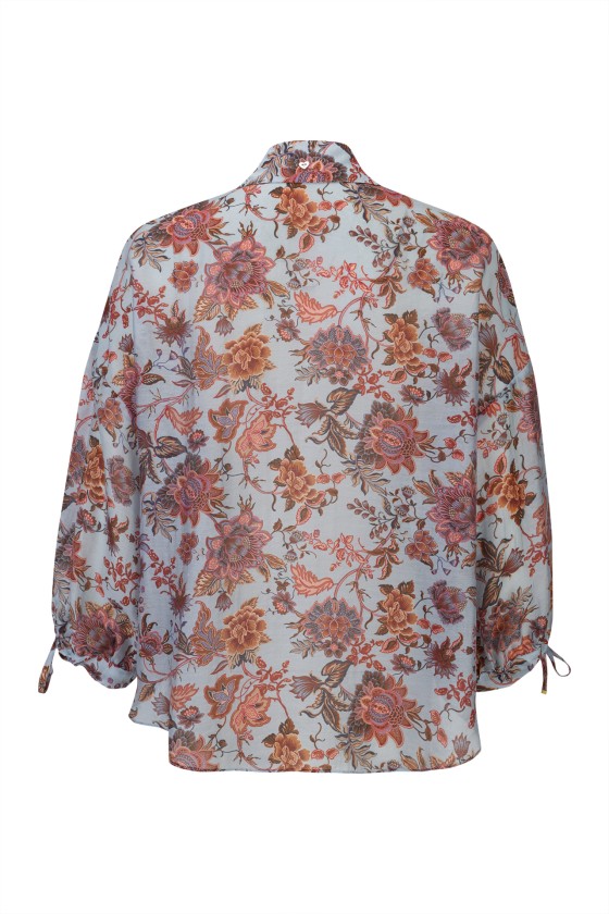Floral blouse in Tencel
