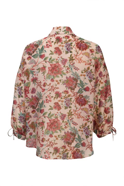 Floral blouse in Tencel