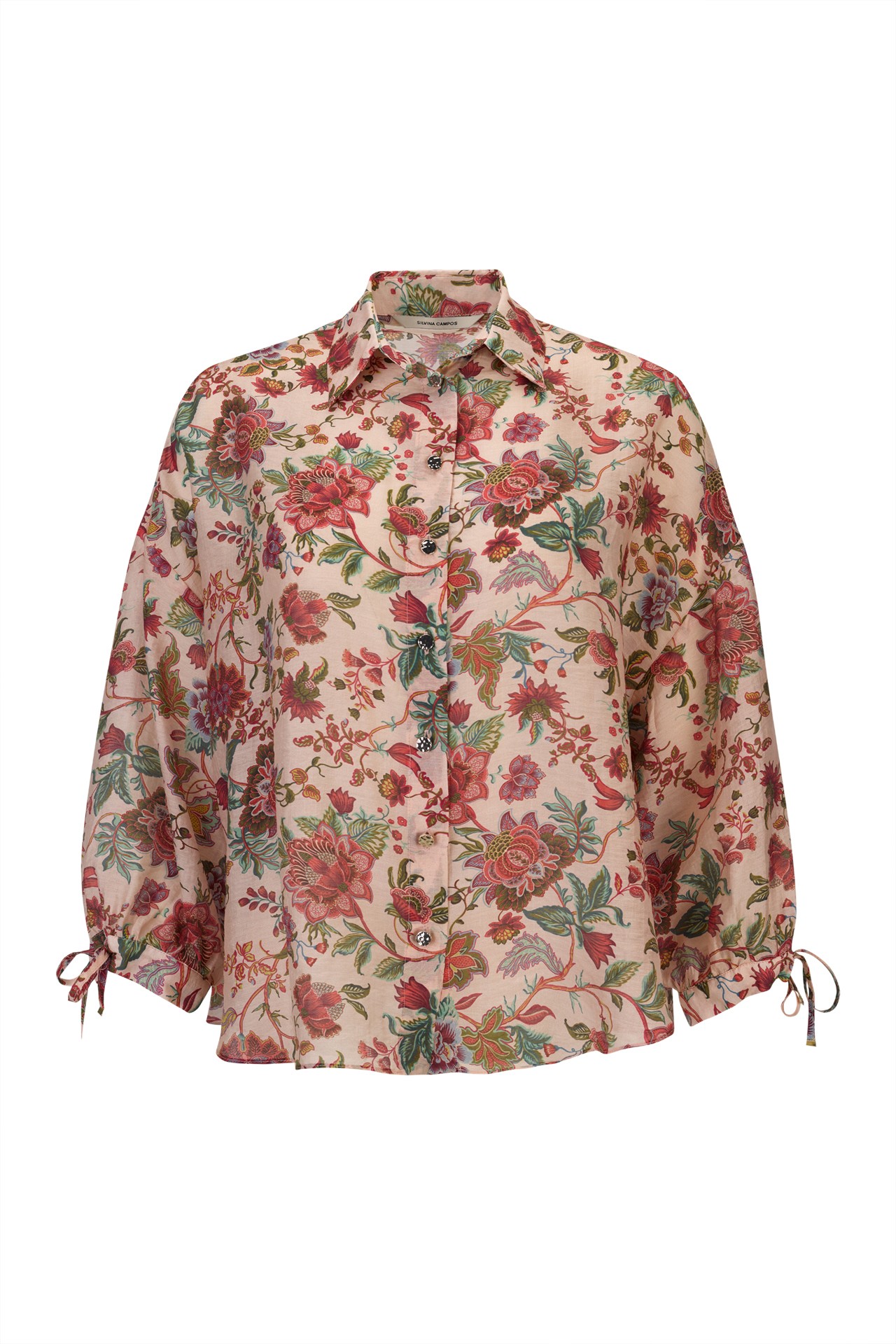 Floral blouse in Tencel