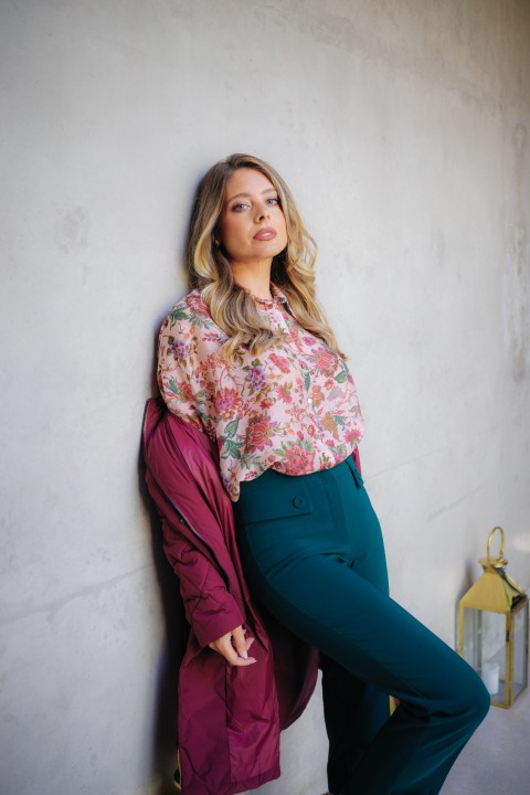 Floral blouse in Tencel