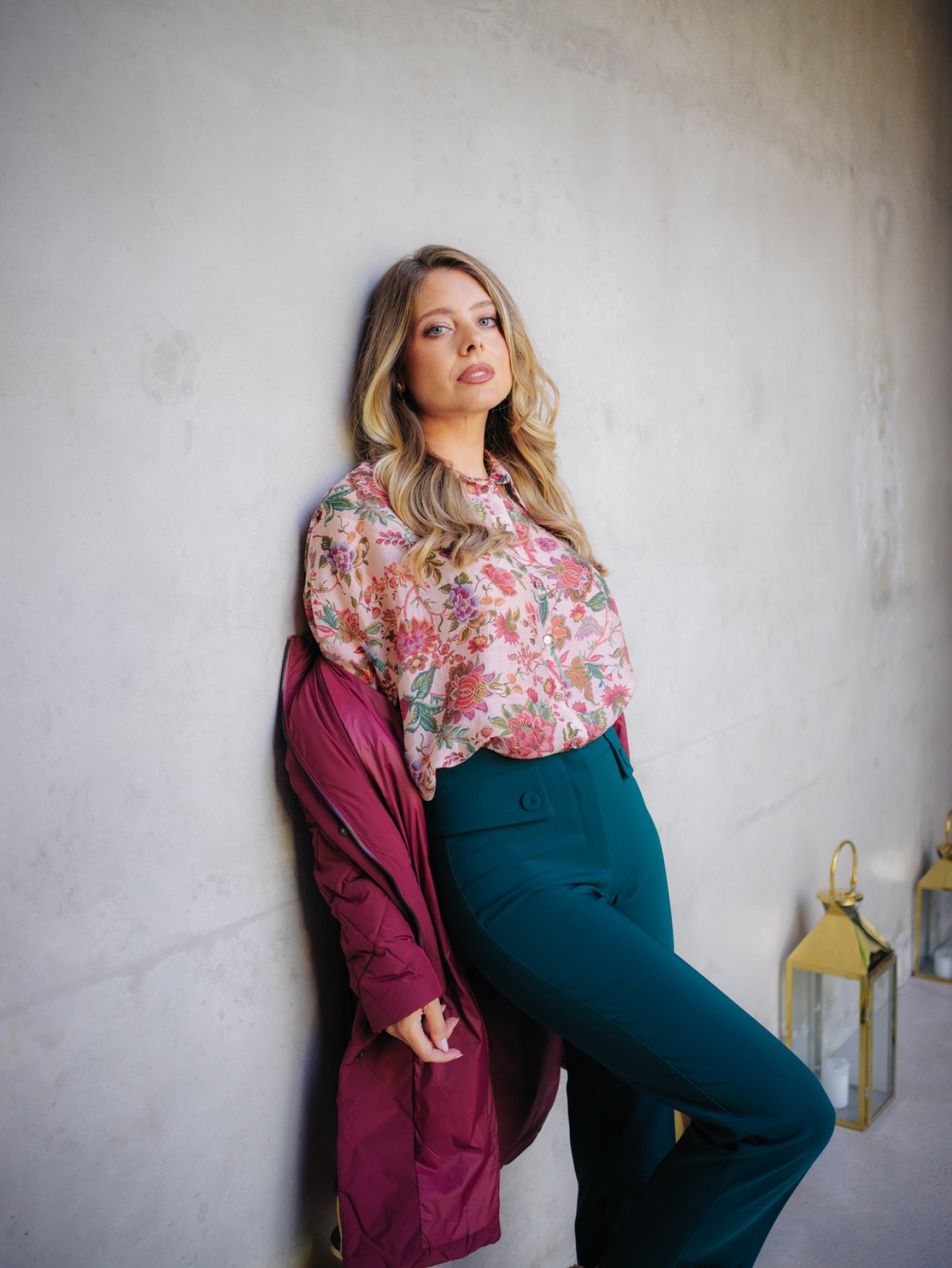 Floral blouse in Tencel
