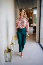 Floral blouse in Tencel