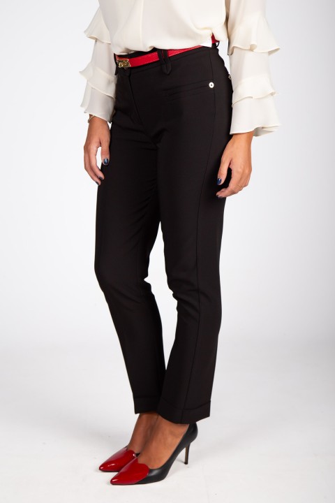 Classic slim fit trousers