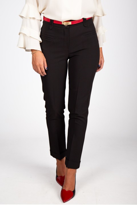 Classic slim fit trousers