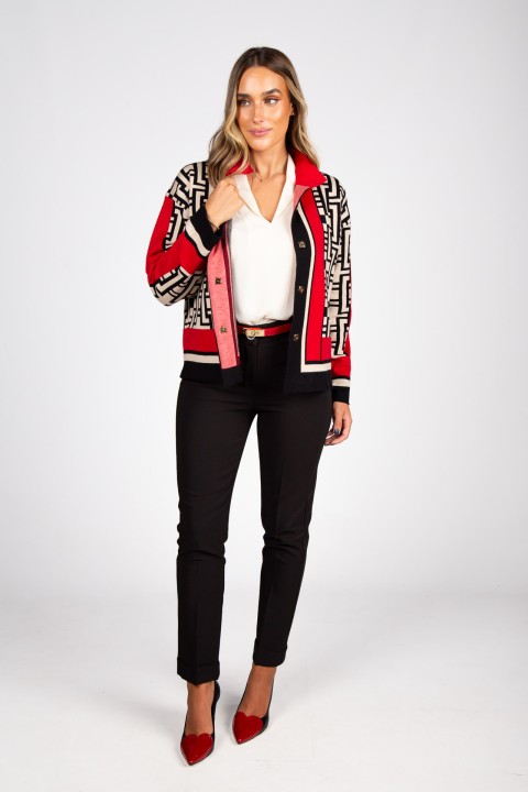 Classic slim fit trousers