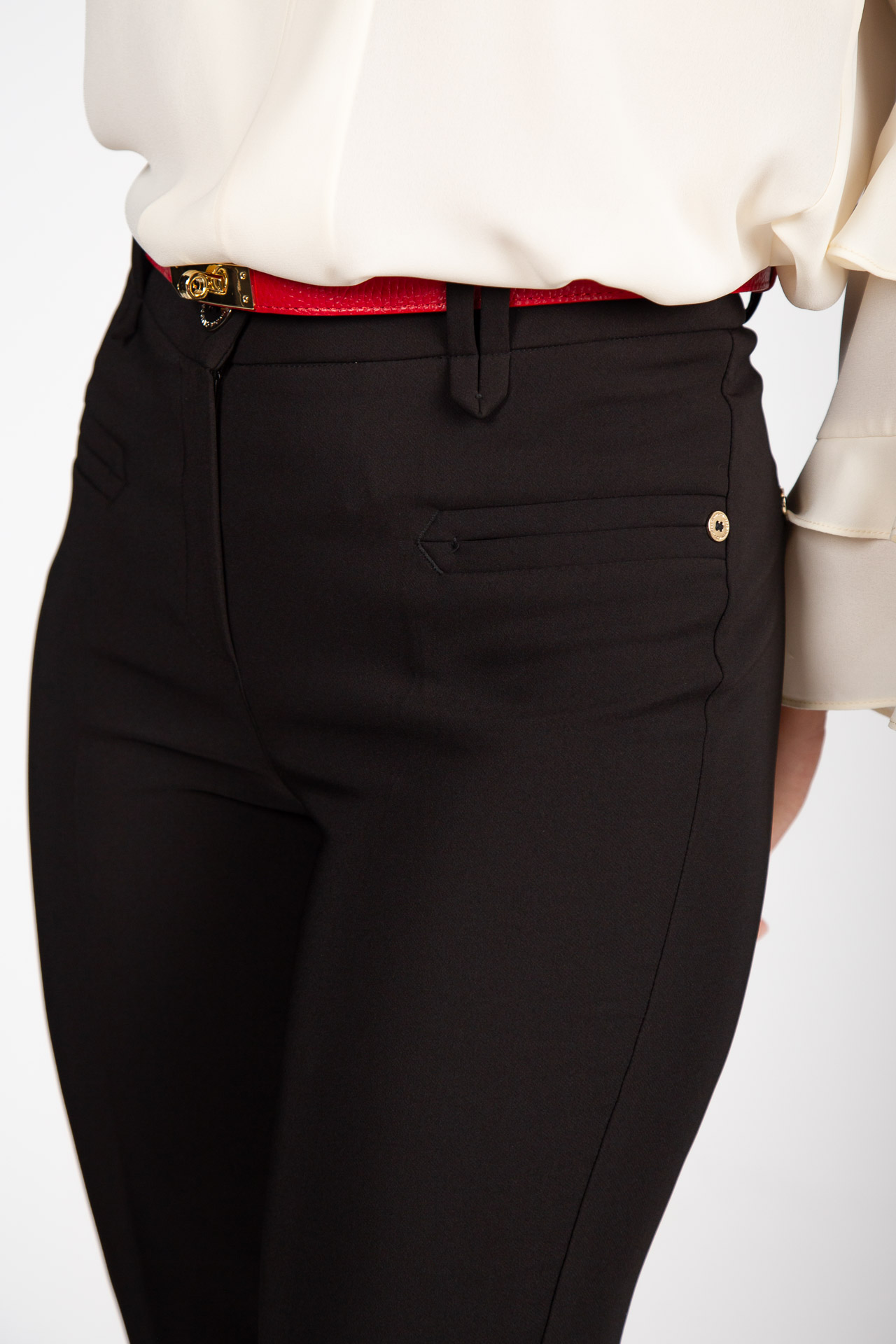 Classic slim fit trousers