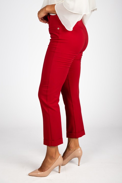 Classic slim fit trousers