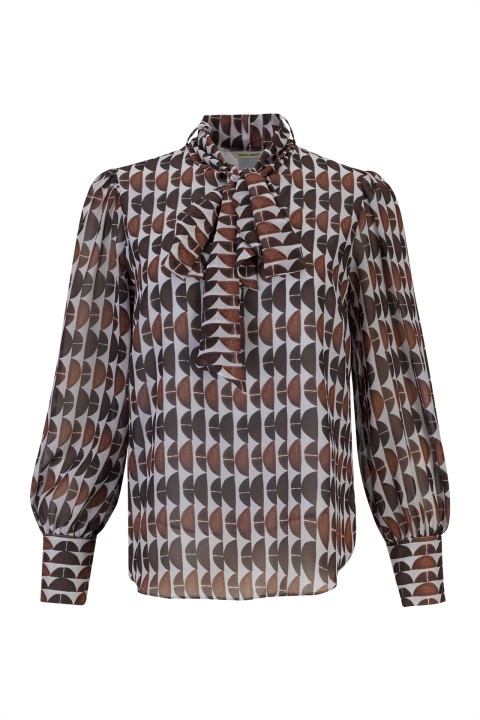 Tunic with a bow