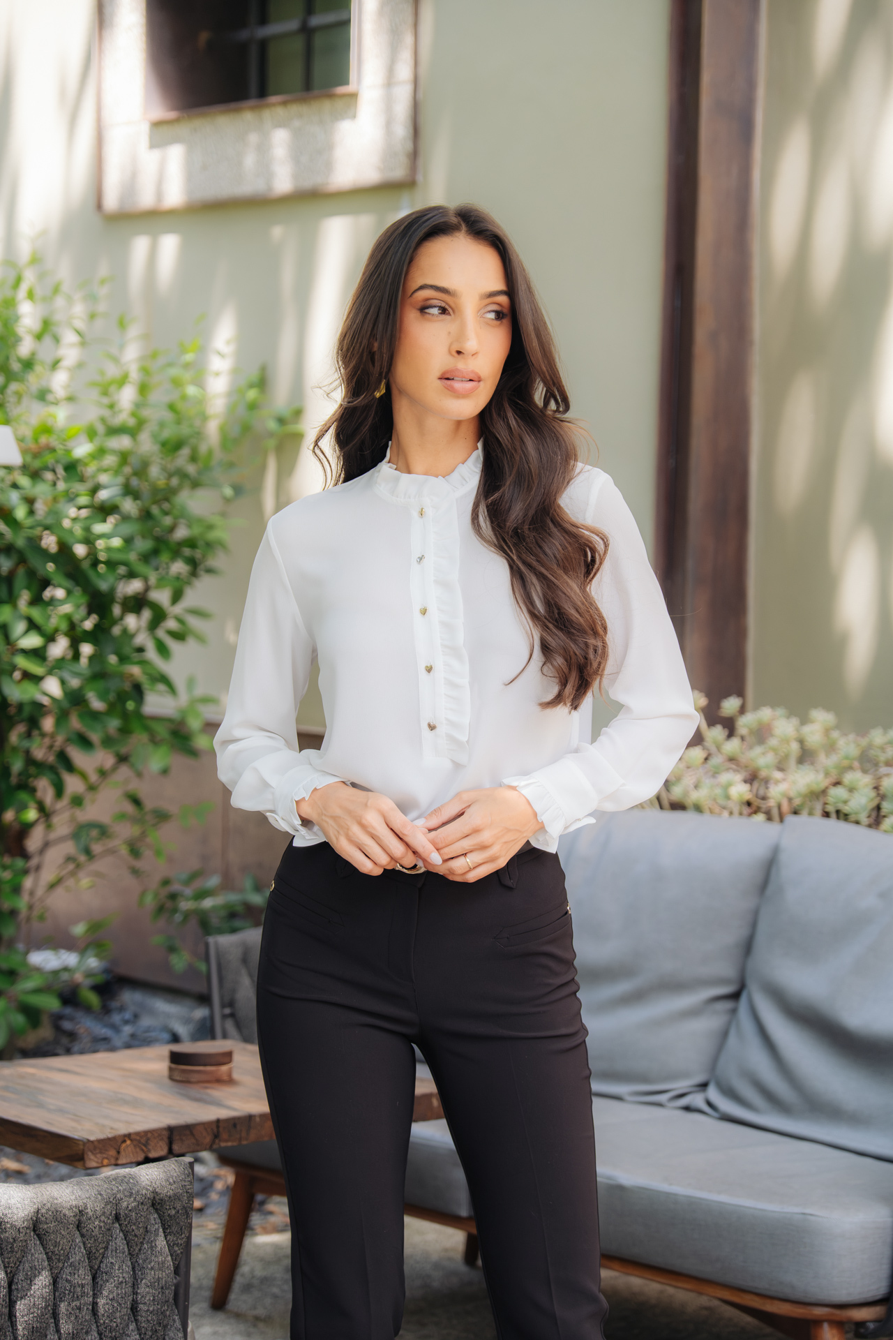 Romantic tunic