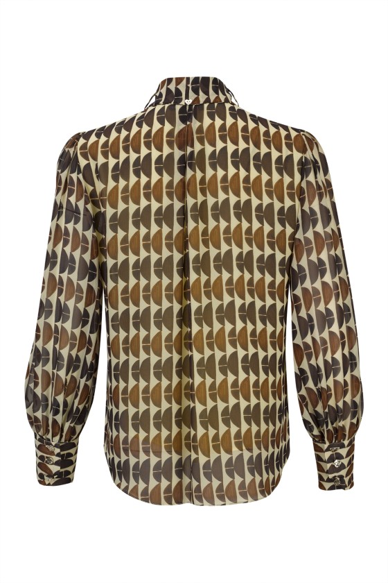 Tunic with a bow