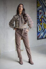 Tunic with a bow