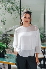Ruffled tunic