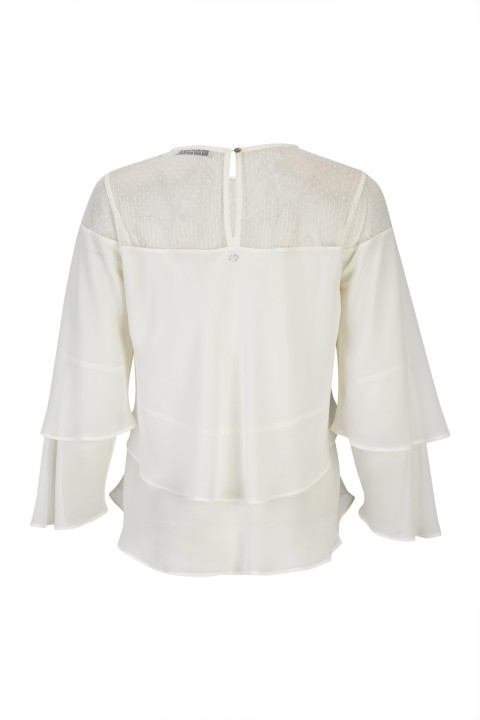 Ruffled tunic