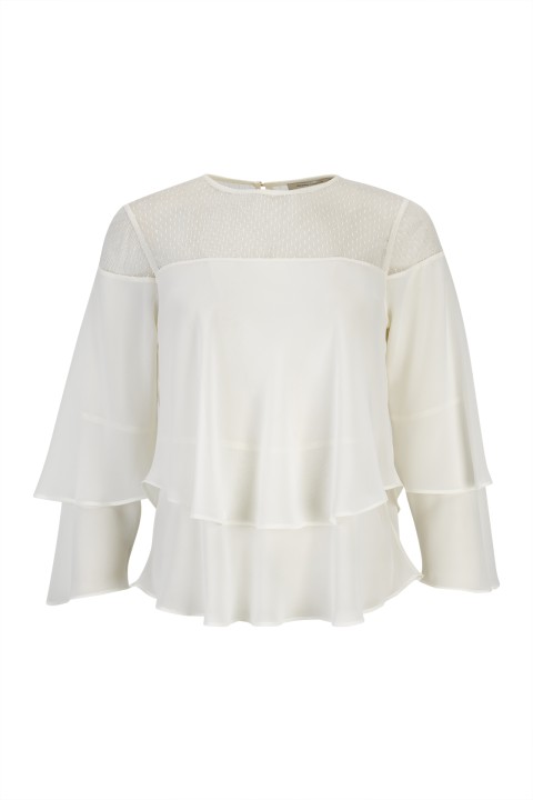 Ruffled tunic