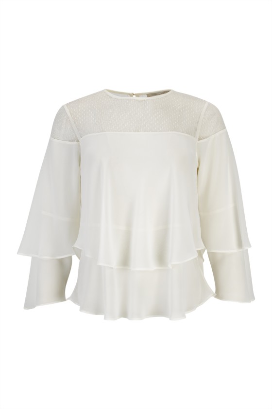 Ruffled tunic