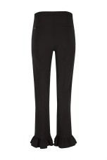 Ruffled trousers