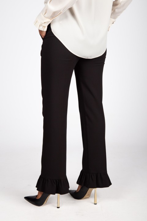 Ruffled trousers Ruffled trousers
