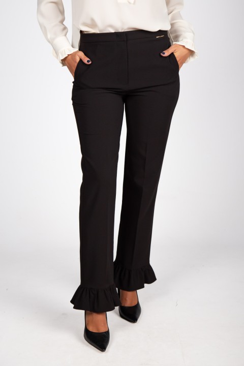 Ruffled trousers Ruffled trousers