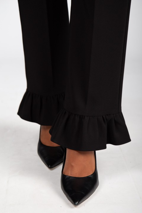 Ruffled trousers Ruffled trousers