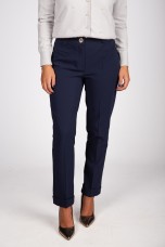 Classic slim fit trousers