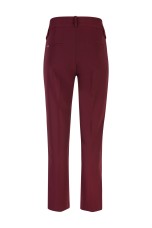 Trousers with pockets and flaps