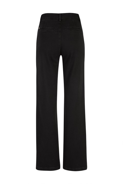 Black wide-leg jeans Black wide-leg jeans