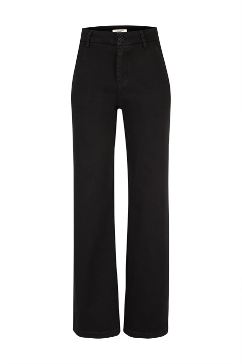 Black wide-leg jeans Black wide-leg jeans