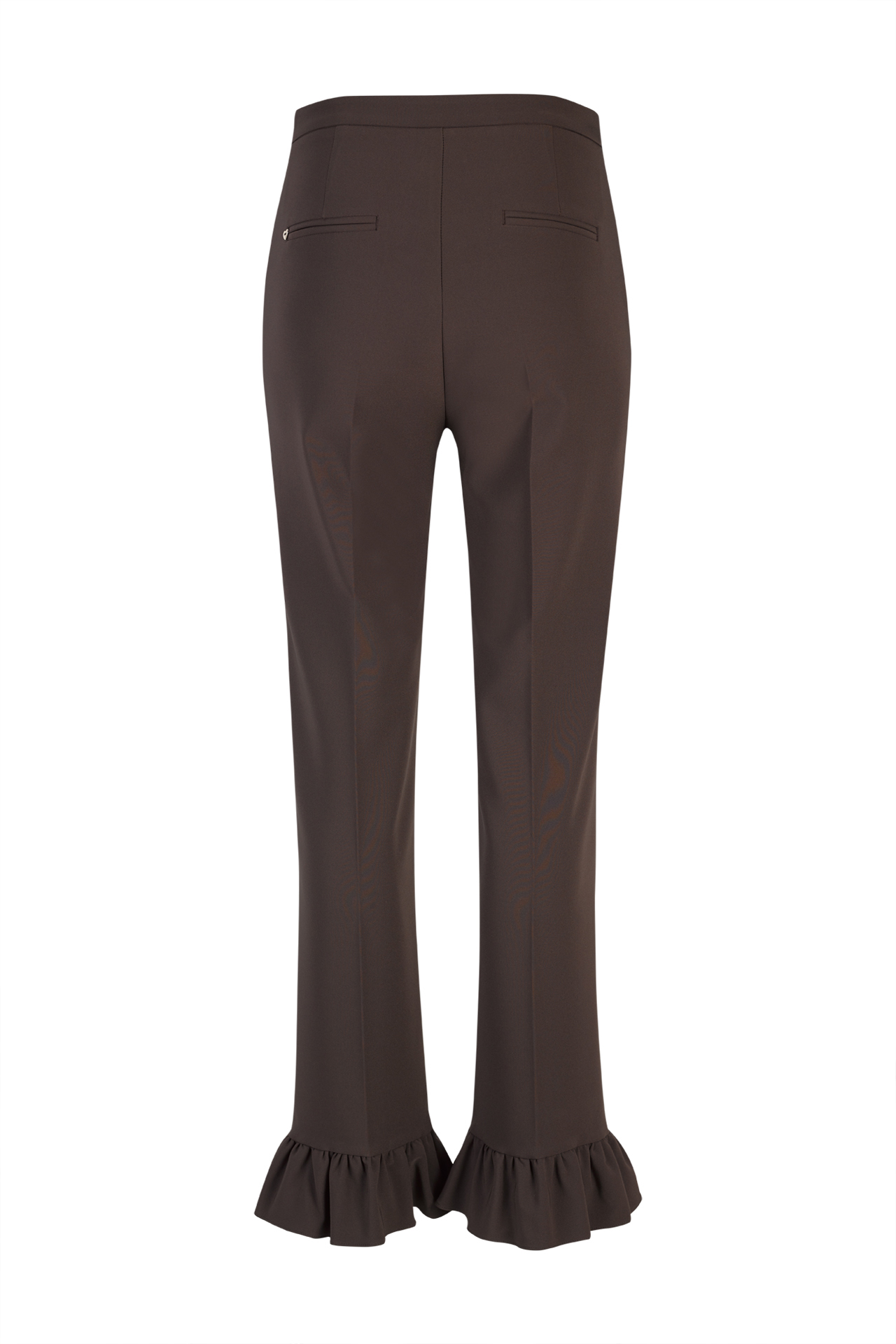 Ruffled trousers