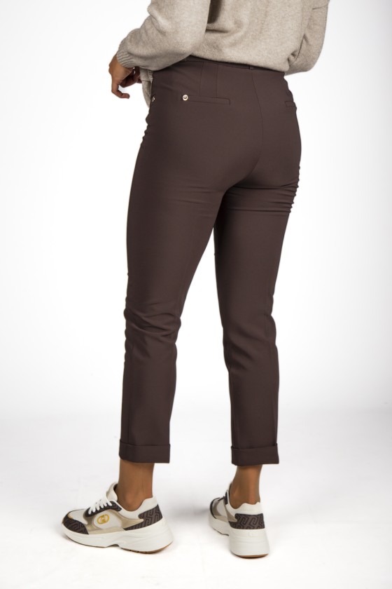 Classic slim fit trousers