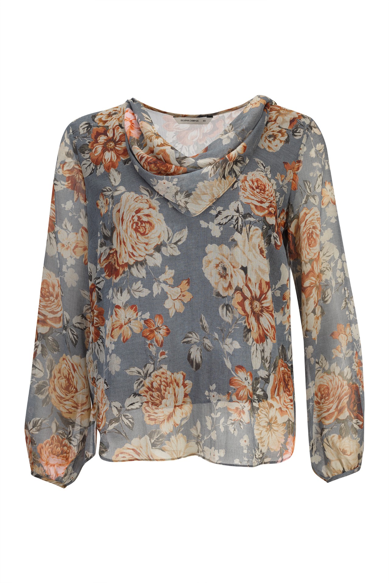 Adjustable scarf tunic