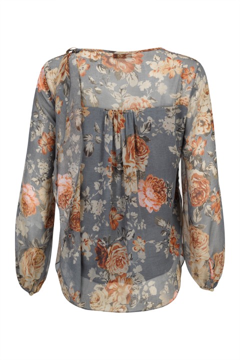Adjustable scarf tunic