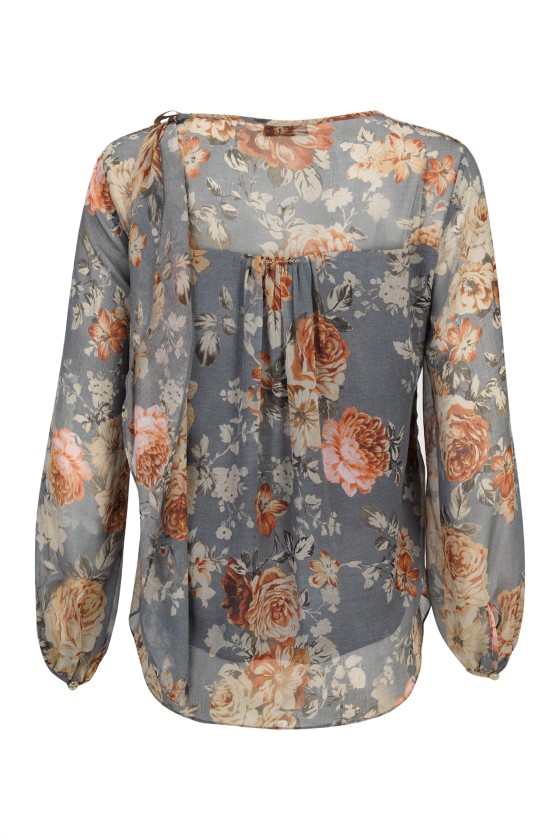 Adjustable scarf tunic