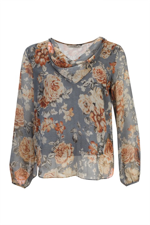 Adjustable scarf tunic
