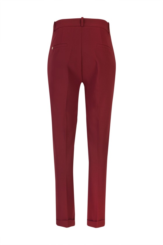 Classic slim fit trousers