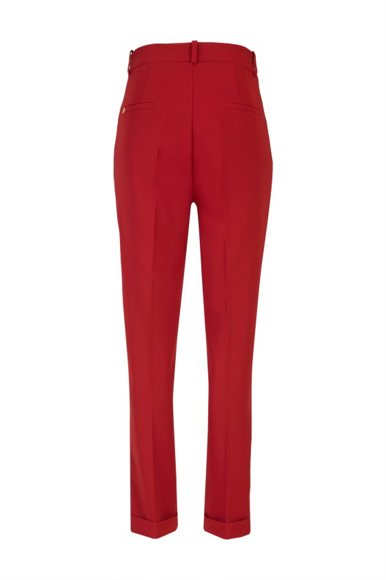 Classic slim fit trousers