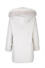 Parka reversível impermeável de pêlo