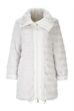 Parka reversível impermeável de pêlo
