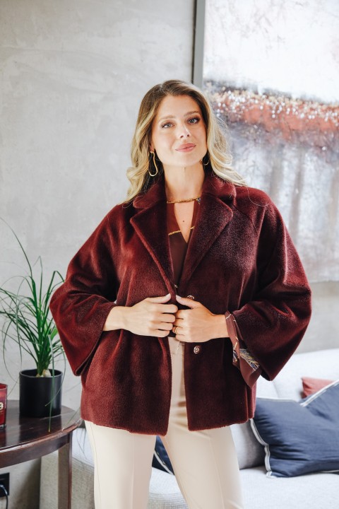 Teddy faux fur coat