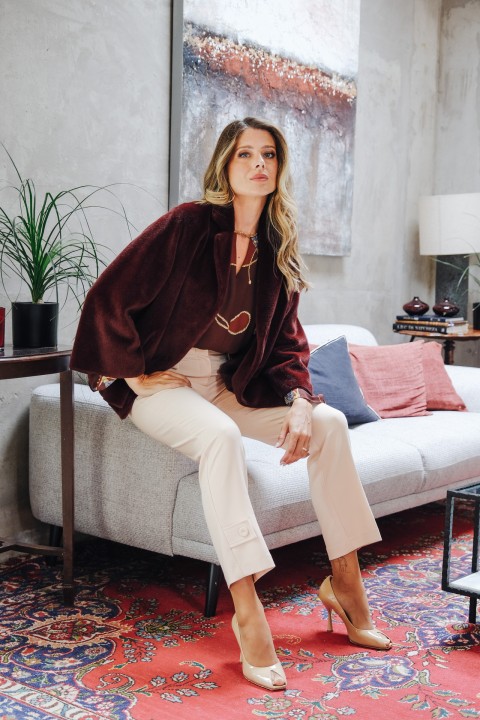 Teddy faux fur coat