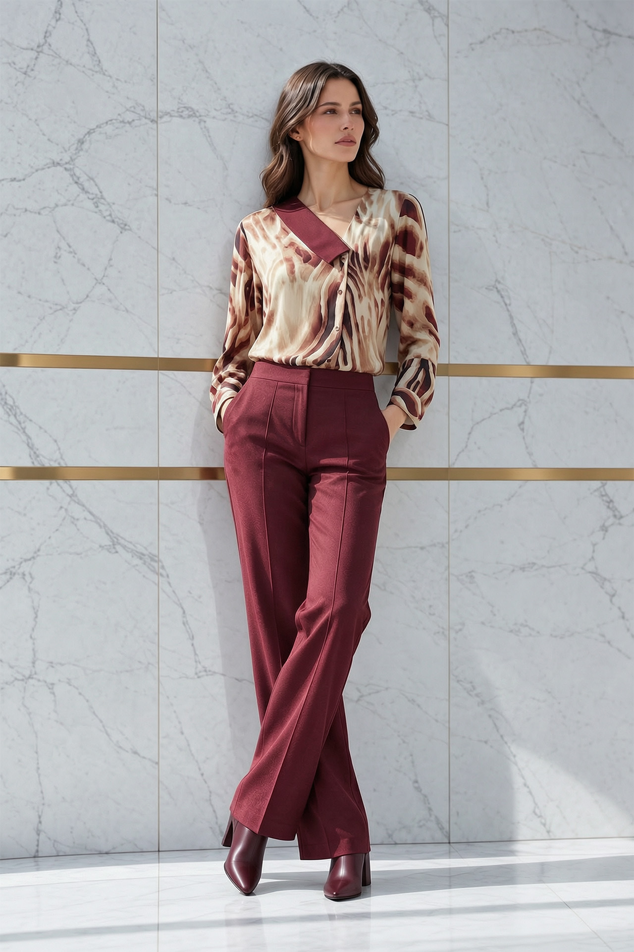 Wide-leg pants