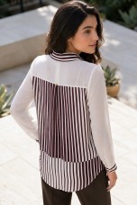 Blouse rayé