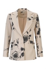Blazer long à œillets
