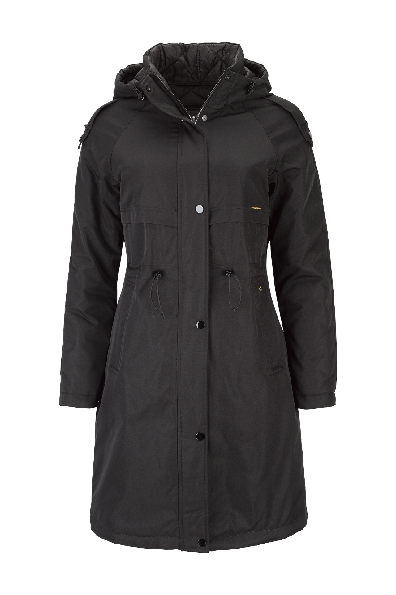 Reversible gabardine with light padding